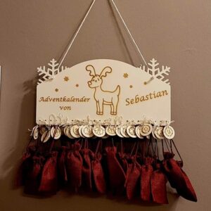Adventkalender zum Hängen